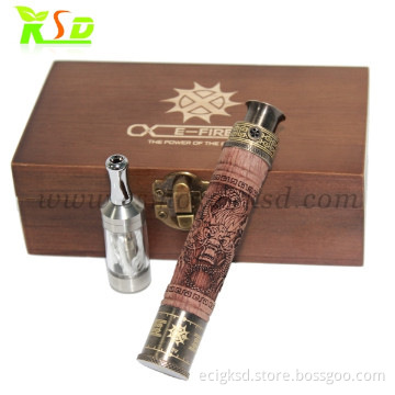 hcg e-fire kit 7 Patterns 1100mah Vision E-Fire wooden spinner battery